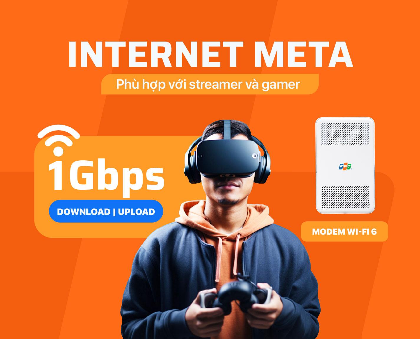 Gói cước Internet Meta FPT Đồng Nai